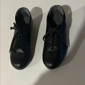 Capezio Black Lace-Up Dance Shoe